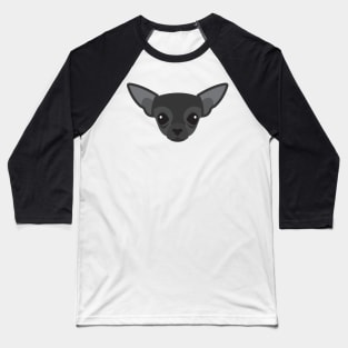 Black Chiwawa Baseball T-Shirt